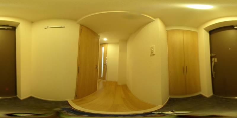 パノラマ画像玄関