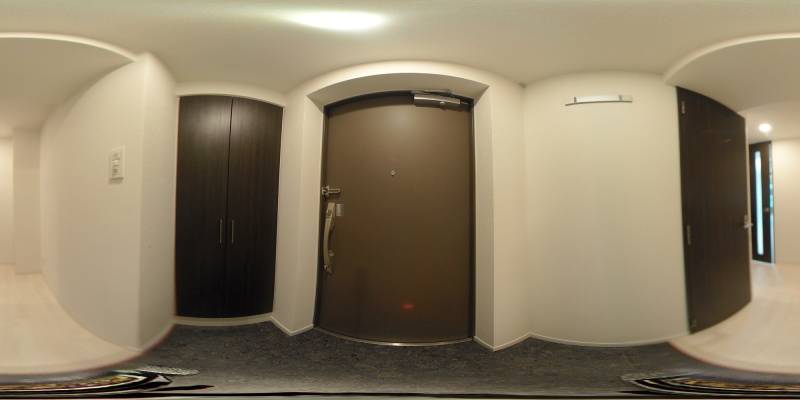 パノラマ画像玄関