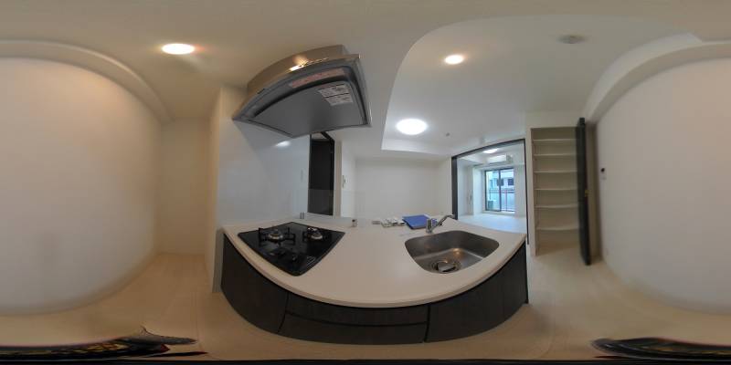 パノラマ画像キッチン