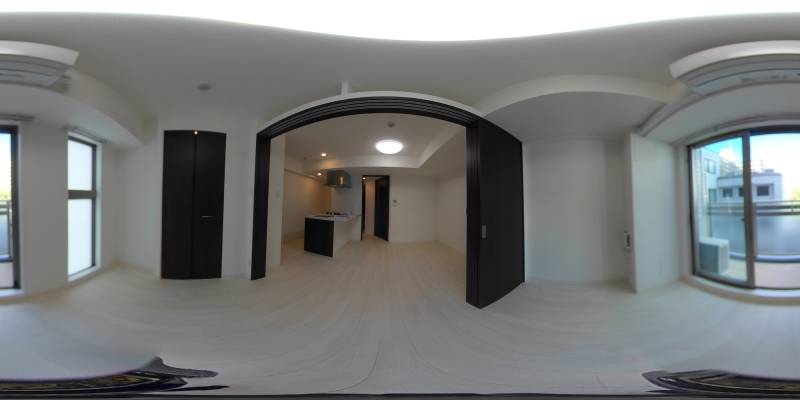 パノラマ画像洋室