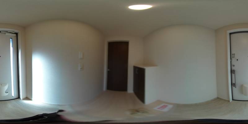 パノラマ画像玄関