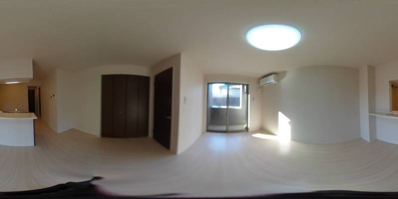 パノラマ画像リビング