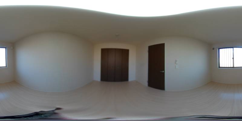 パノラマ画像洋室