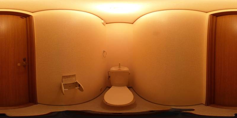 パノラマ画像トイレ