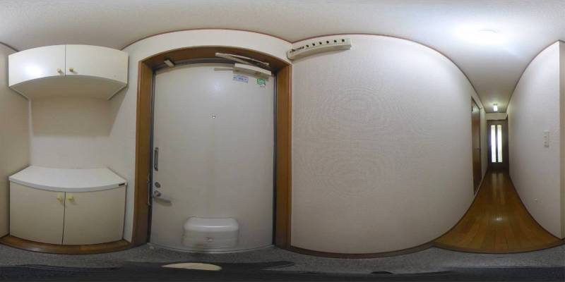 パノラマ画像玄関