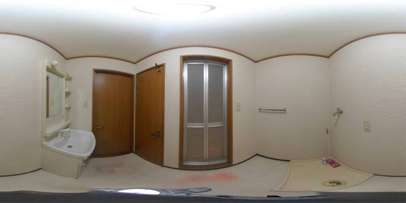 パノラマ画像洗面所