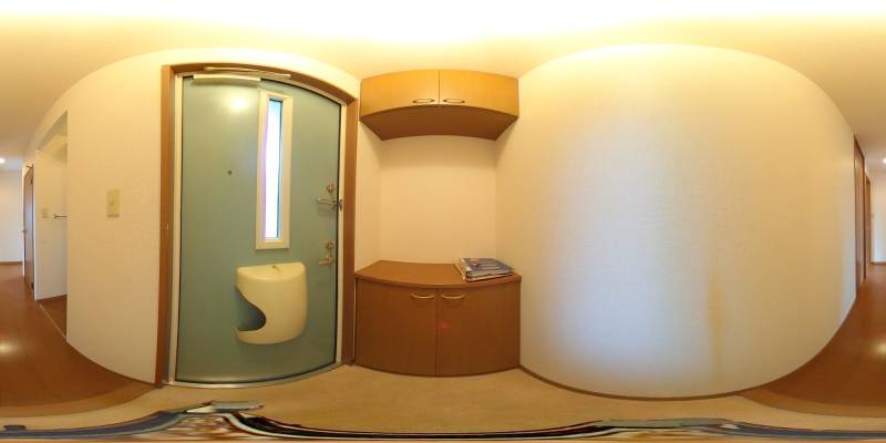 パノラマ画像玄関