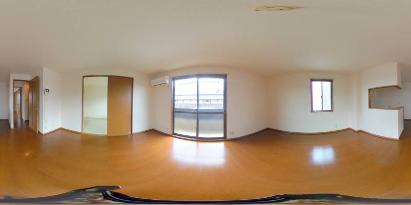 パノラマ画像リビング