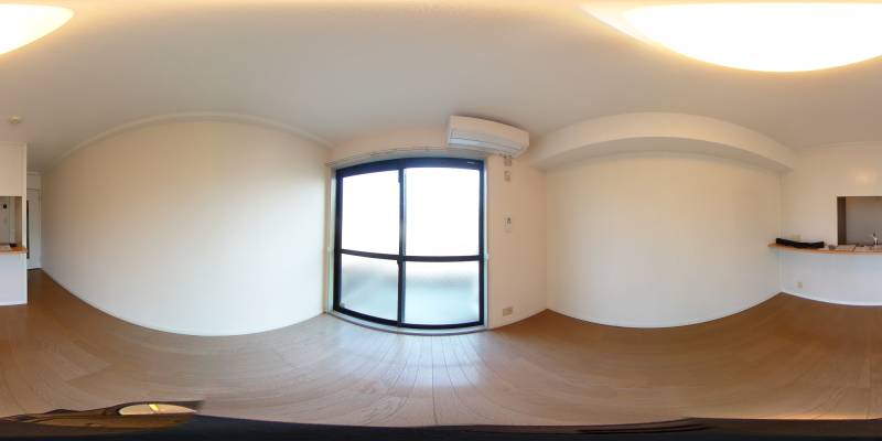 パノラマ画像リビング