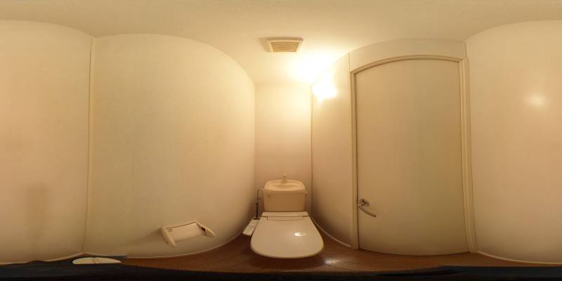 パノラマ画像トイレ