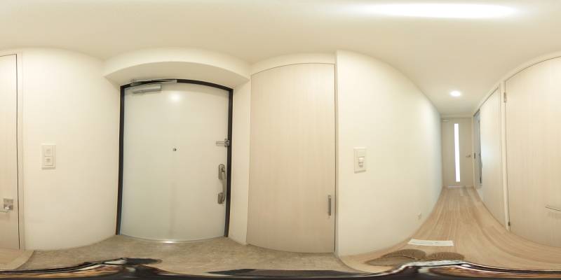 パノラマ画像玄関