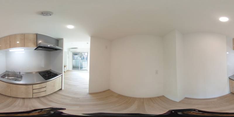 パノラマ画像キッチン