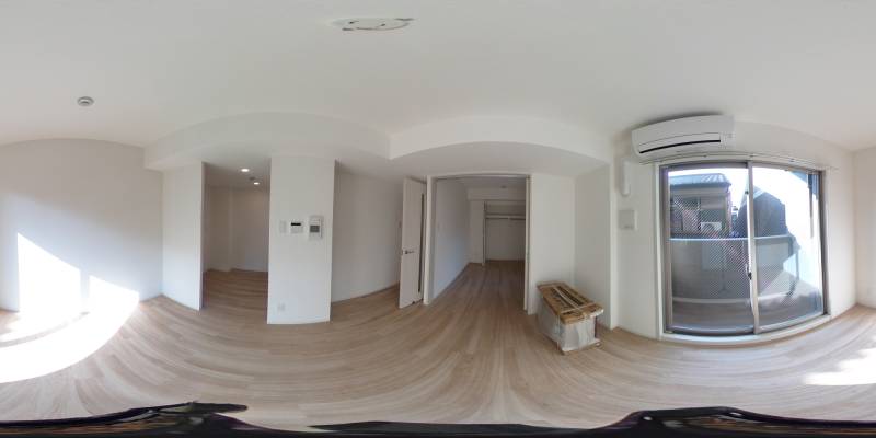 パノラマ画像リビング