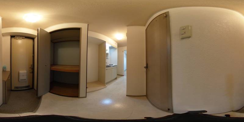 パノラマ画像玄関