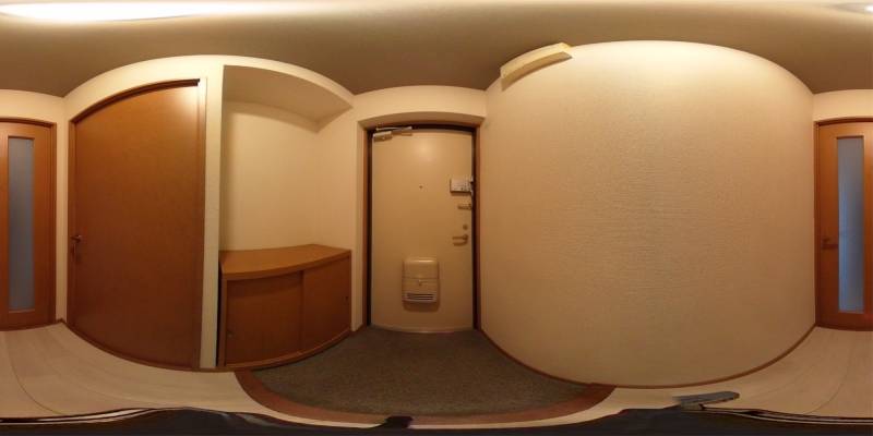 パノラマ画像玄関