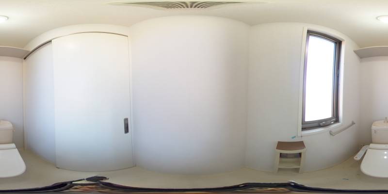 パノラマ画像トイレ