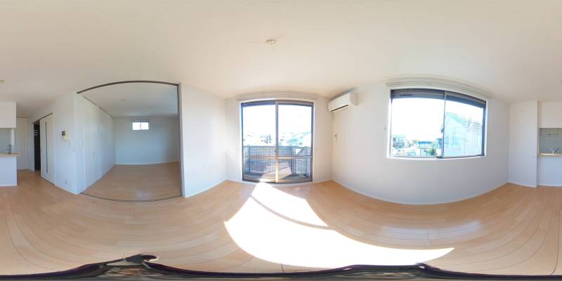 パノラマ画像リビング