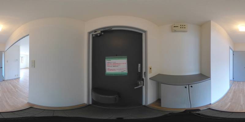 パノラマ画像玄関