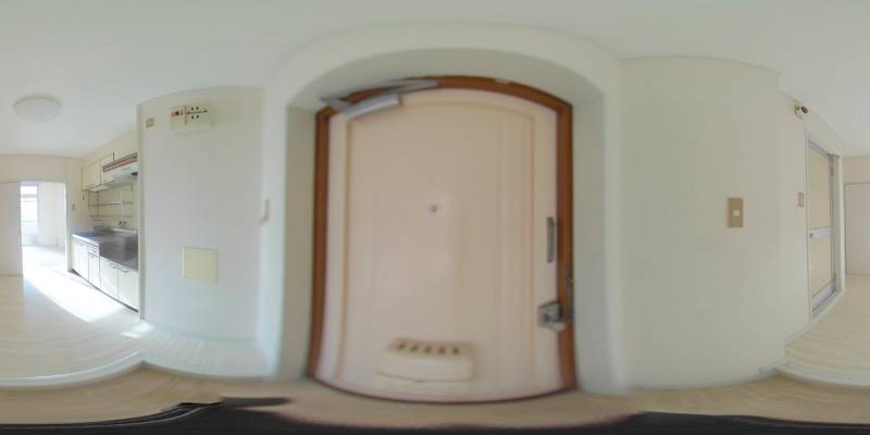 パノラマ画像玄関