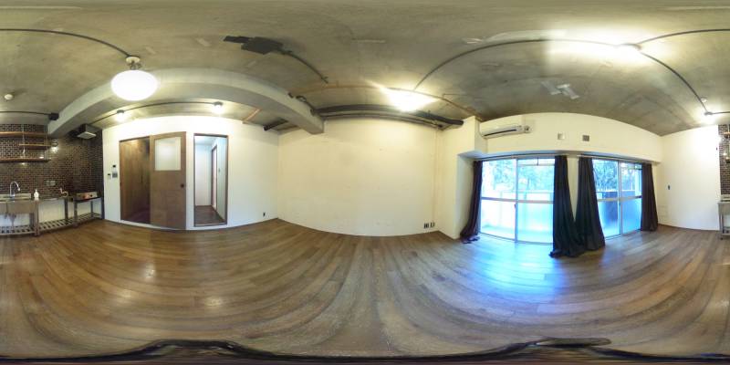 パノラマ画像リビング