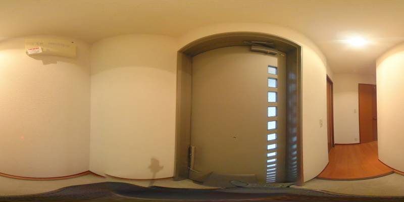 パノラマ画像玄関