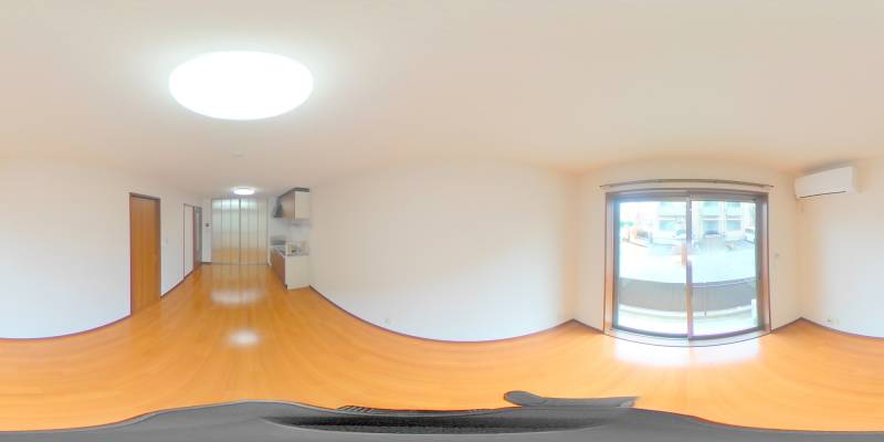 パノラマ画像リビング