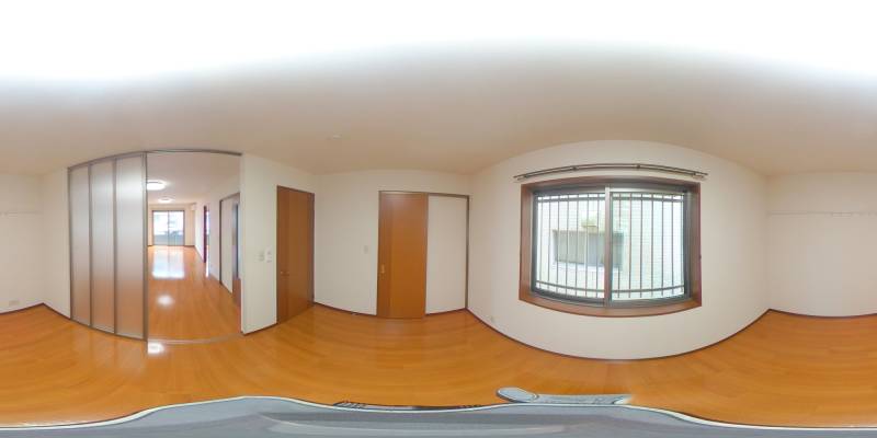 パノラマ画像洋室