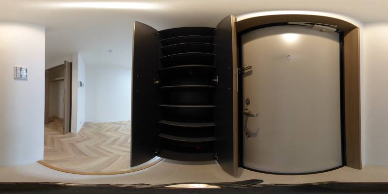 パノラマ画像玄関