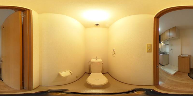 パノラマ画像トイレ