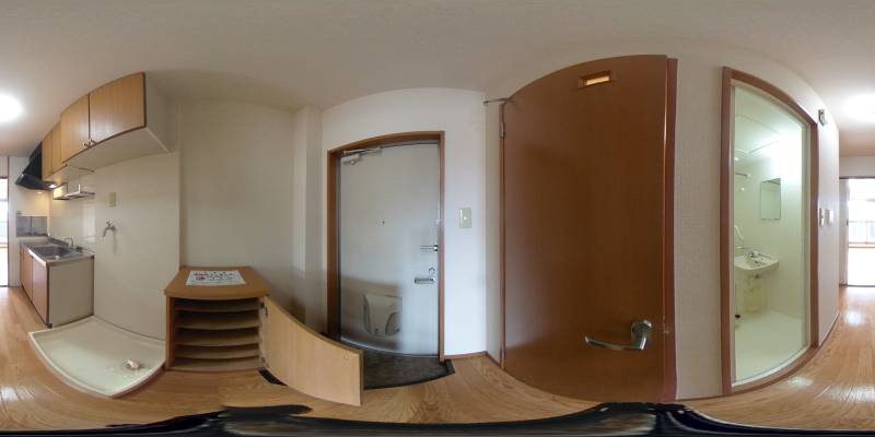 パノラマ画像玄関