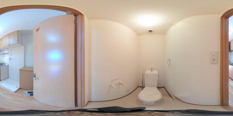 パノラマ画像トイレ