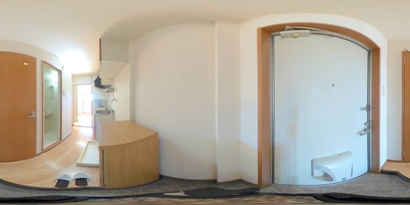 パノラマ画像玄関