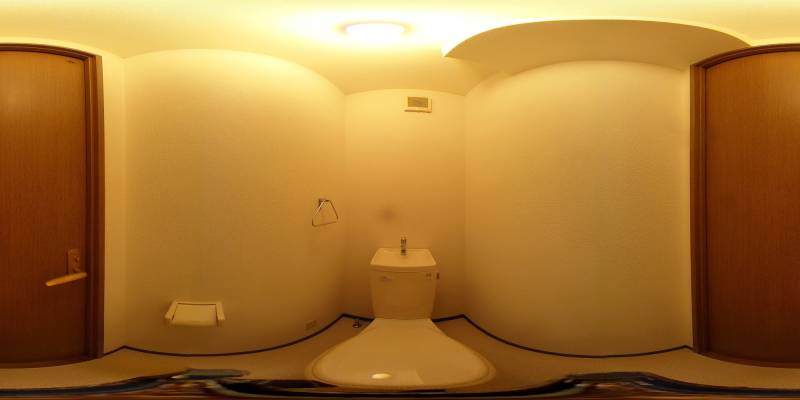 パノラマ画像トイレ