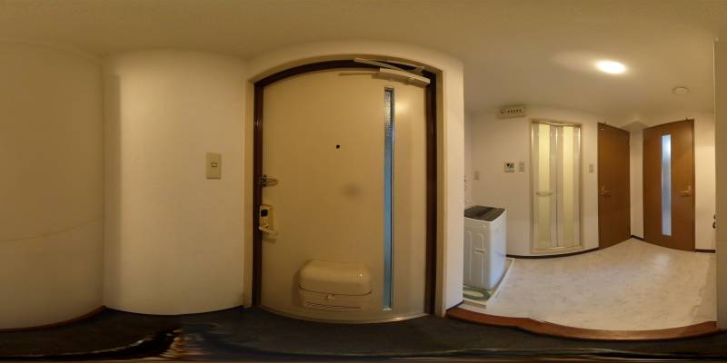 パノラマ画像玄関