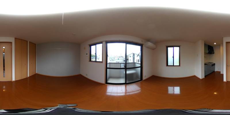 パノラマ画像洋室