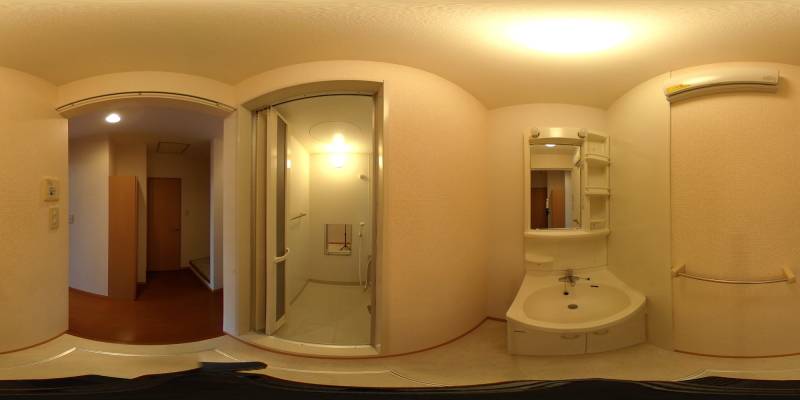 パノラマ画像洗面所