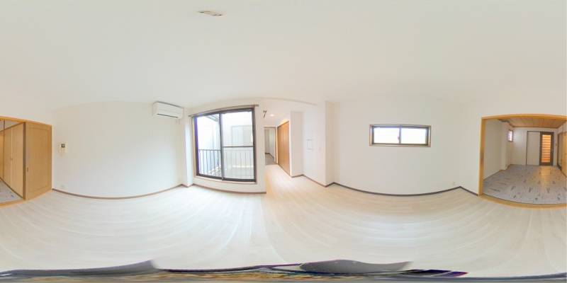 パノラマ画像洋室