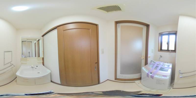 パノラマ画像洗面所