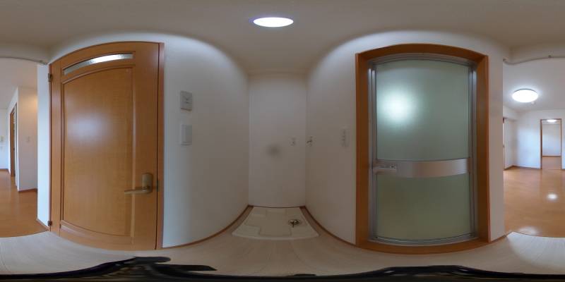 パノラマ画像洗面所