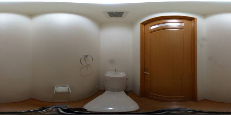 パノラマ画像トイレ