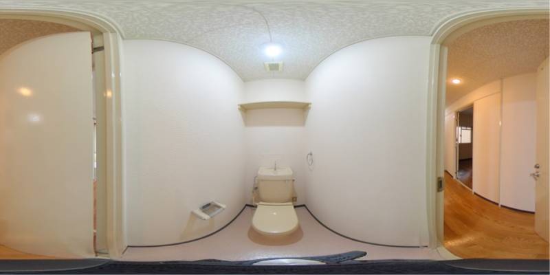 パノラマ画像トイレ