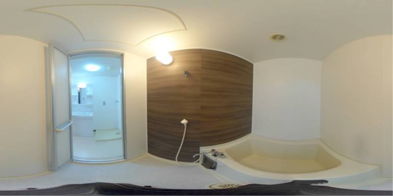 パノラマ画像バスルーム