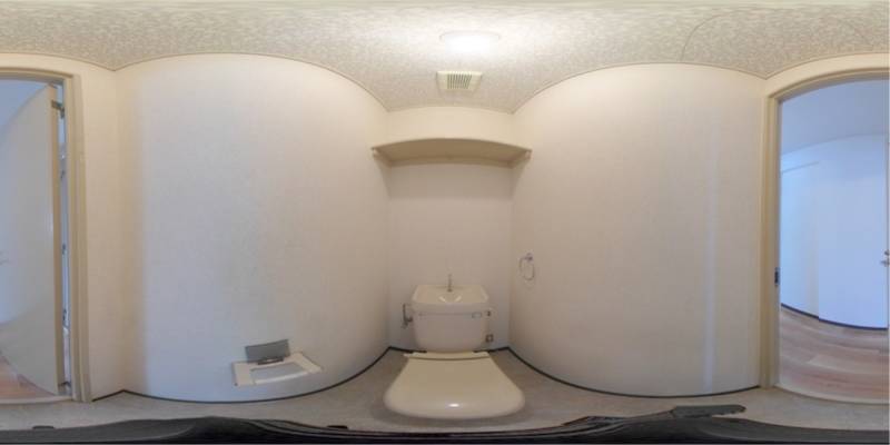 パノラマ画像トイレ