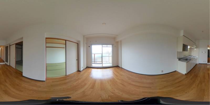 パノラマ画像ダイニング