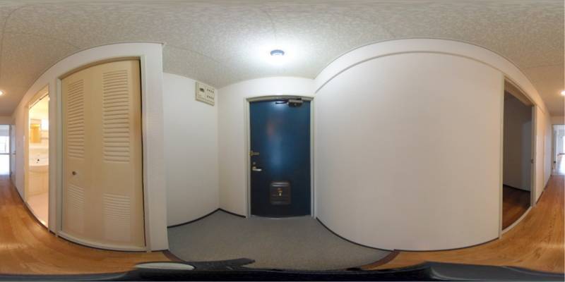 パノラマ画像玄関