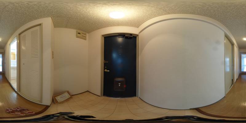 パノラマ画像玄関