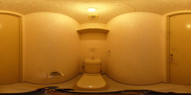 パノラマ画像トイレ