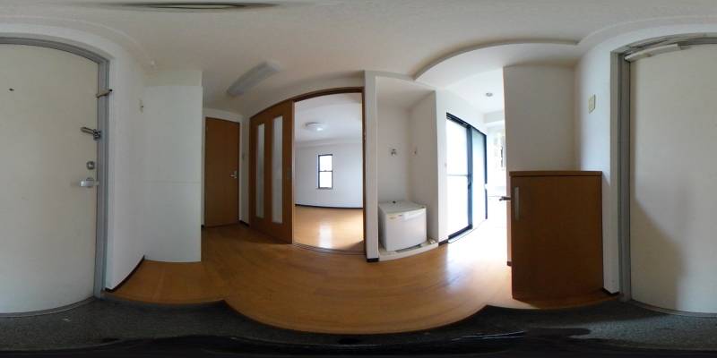 パノラマ画像玄関