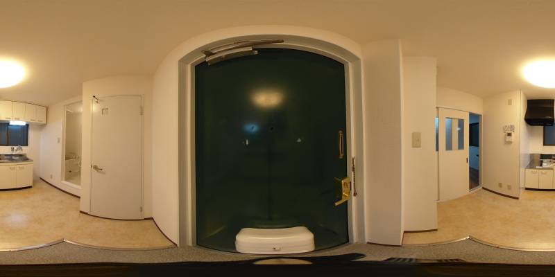 パノラマ画像玄関