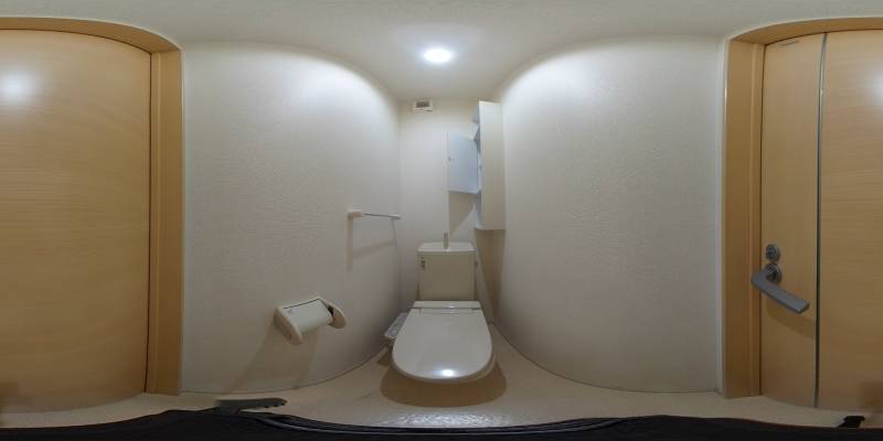 パノラマ画像トイレ